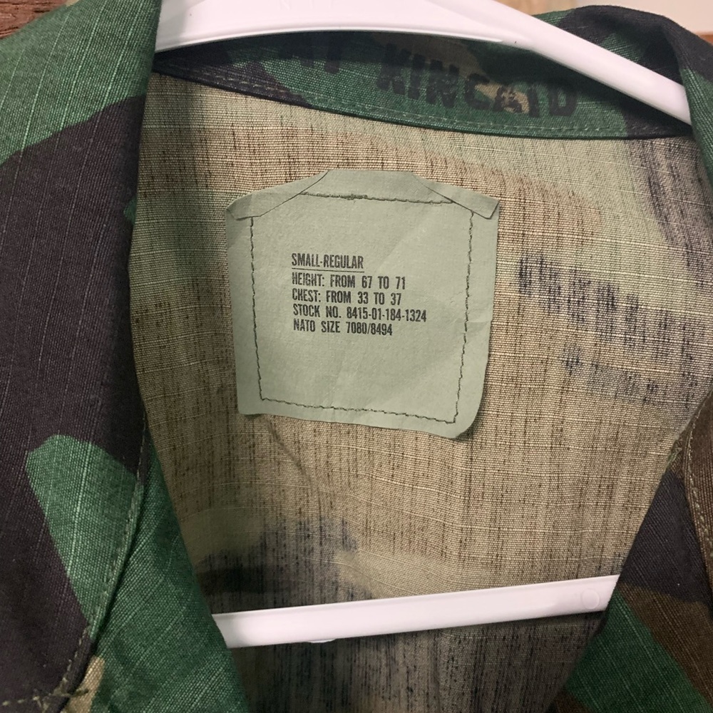 Military Jacket Size Small